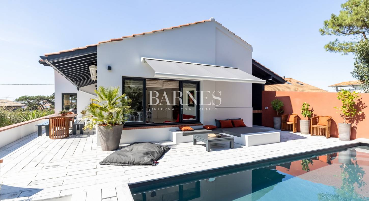 Maison rénovée avec piscine quartier Beaurivage à Biarritz