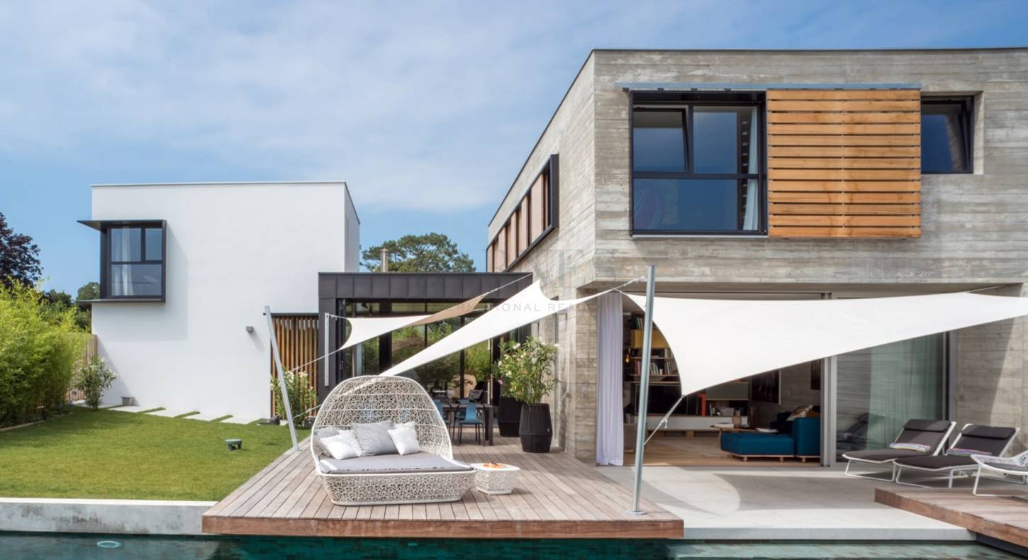 maison biarritz lac marion avec piscine