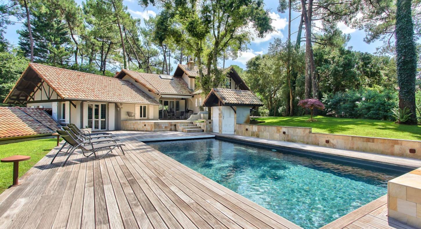 villa 235m2 hossegor pleine foret piscine chauffee villa 235m2 hossegor pleine foret piscine chauffee