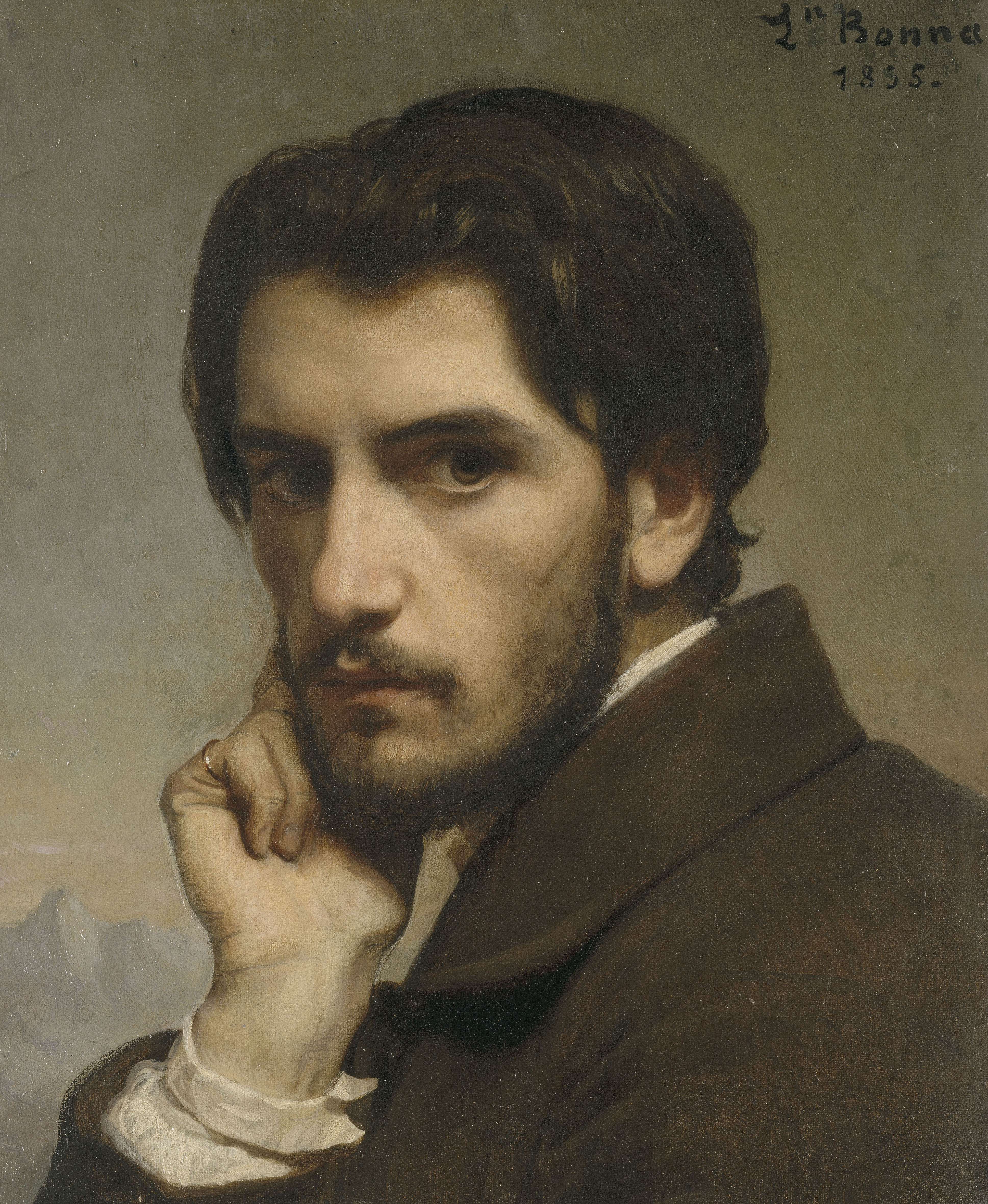 Portrait de l'artiste 1855