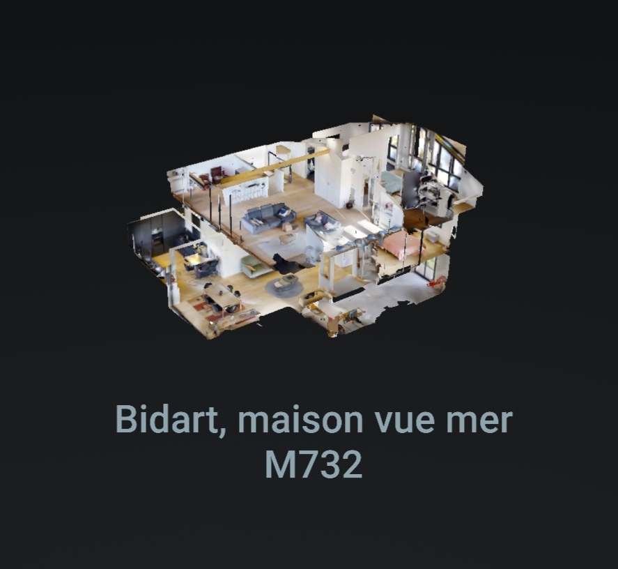 Bidart, maison vue mer M732