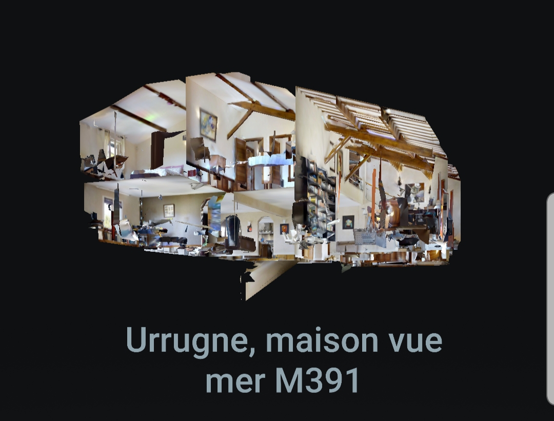 Urrugne, maison vue mer M391