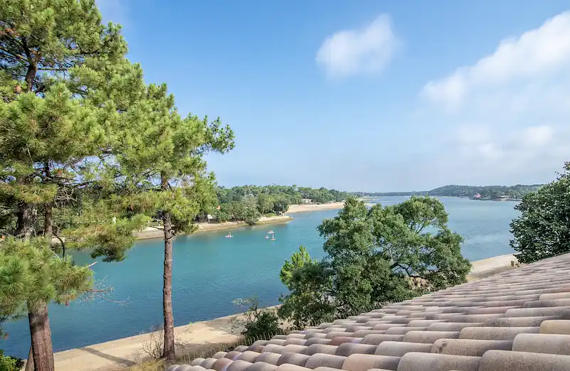 Vue sur l'Atlantique depuis la Côte Basque