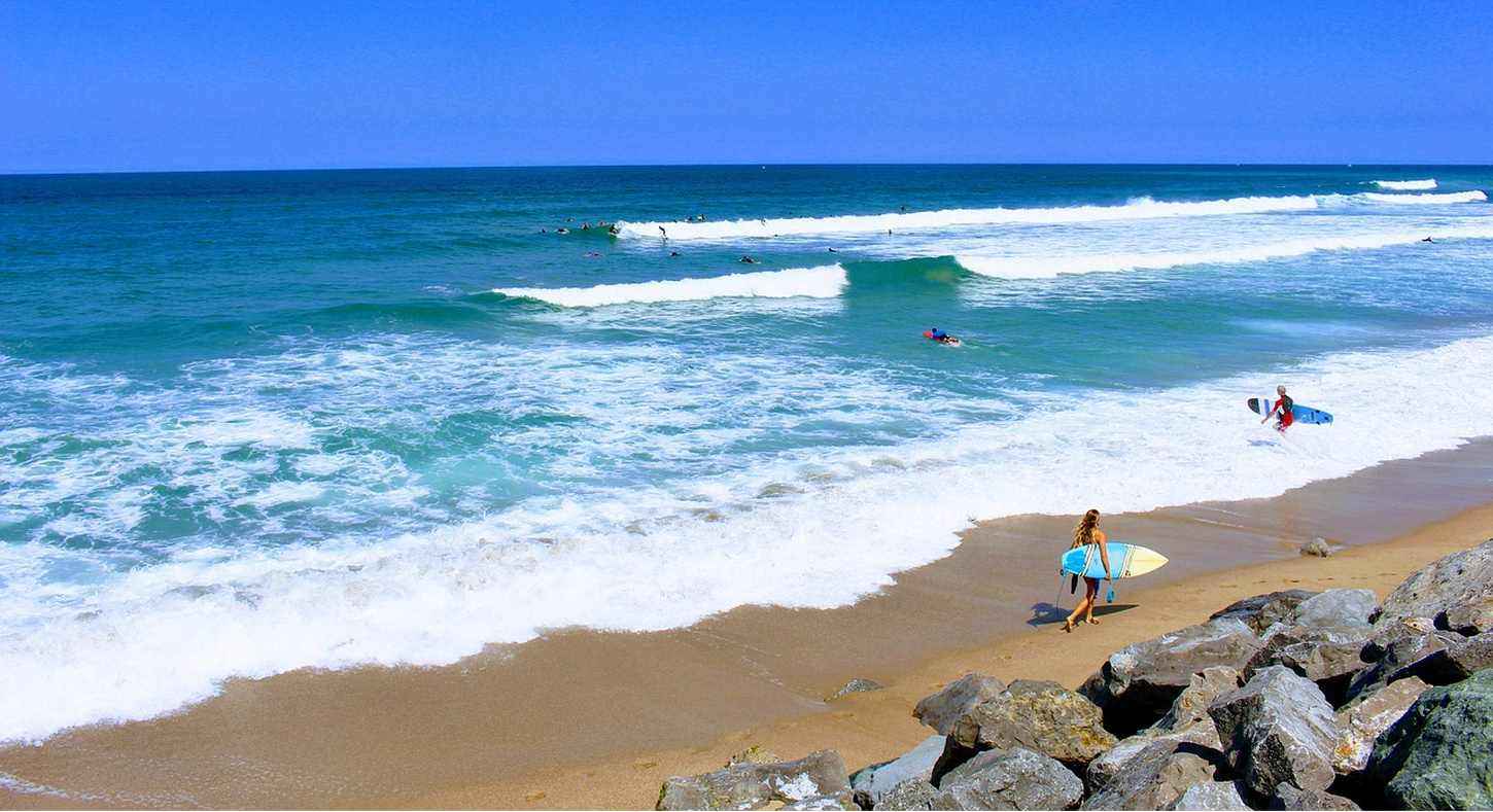 plage pays basque